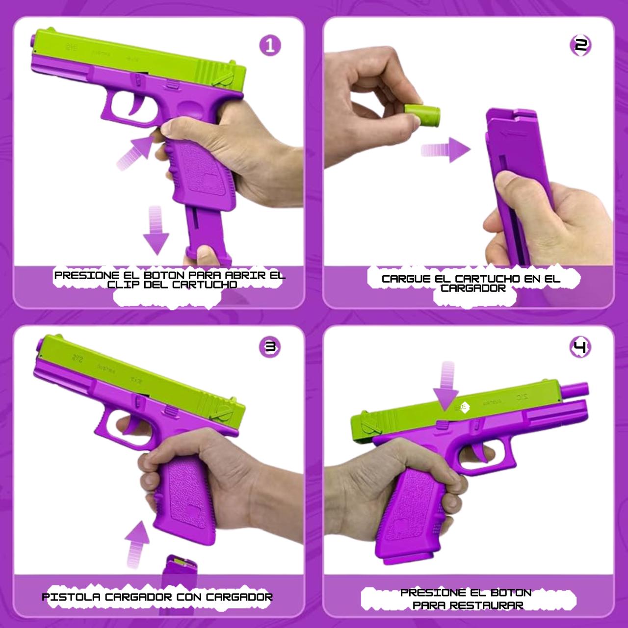 Pistola de juguete Anti Estrés